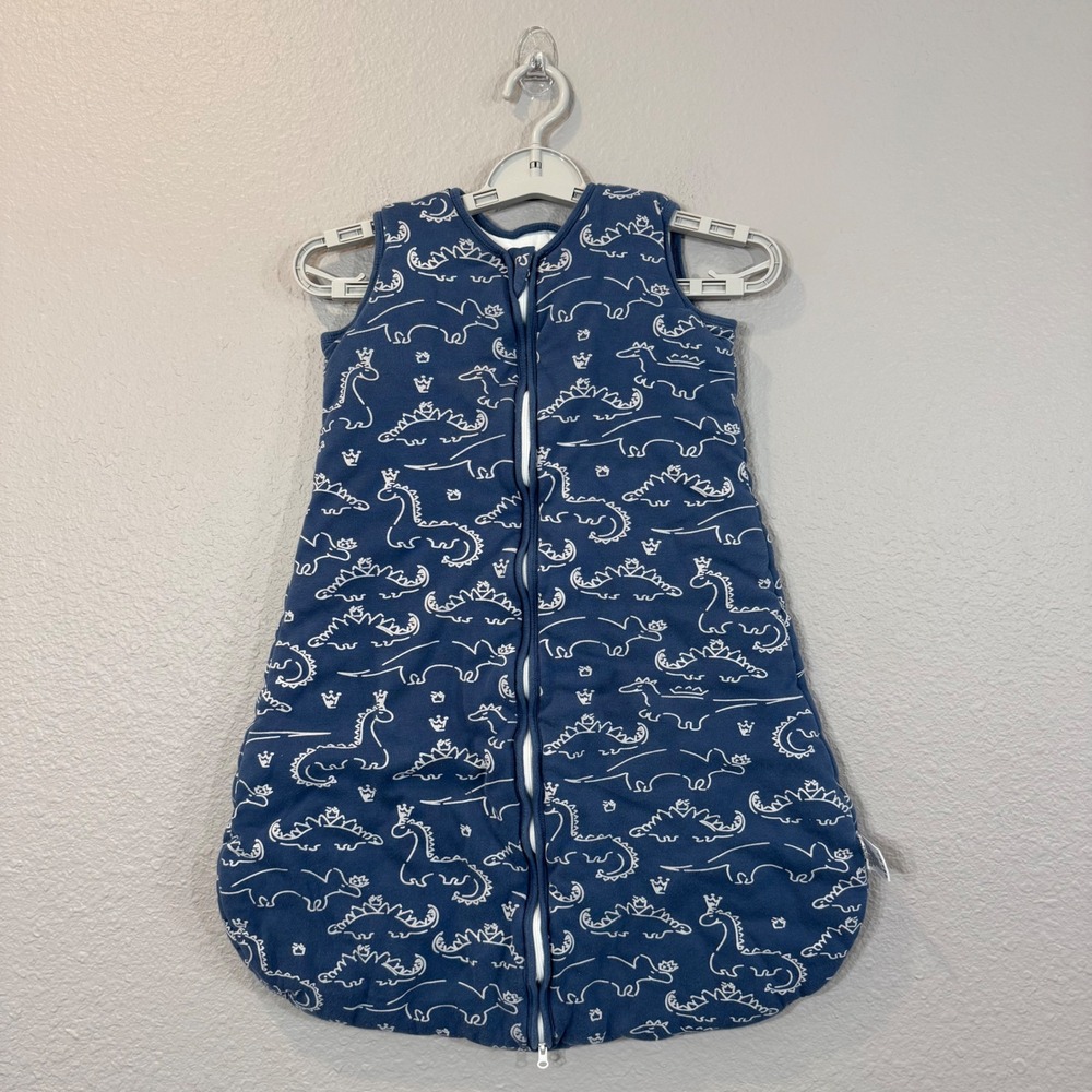 Yoofoss Size 12-18 Months Blue Dinosaur Print Sleep Sack‎ SS-B-060-L/US